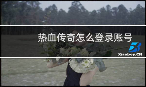 热血传奇怎么登录账号