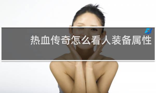 热血传奇怎么看人装备属性