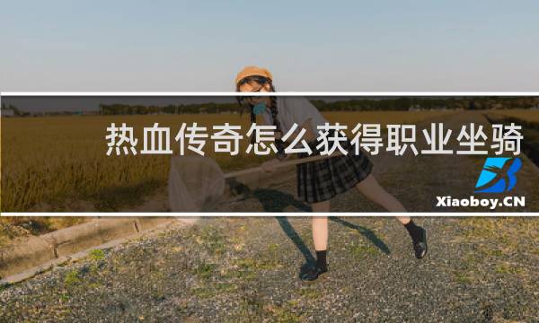 热血传奇怎么获得职业坐骑
