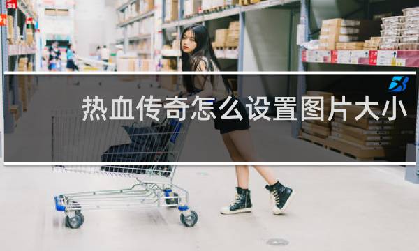 热血传奇怎么设置图片大小