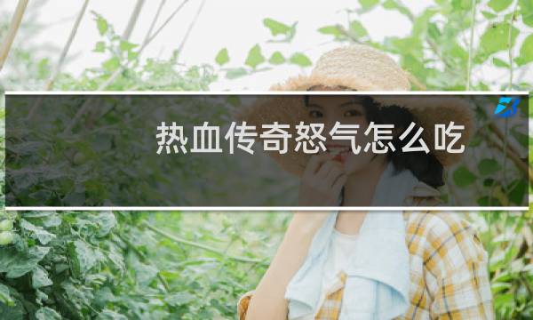 热血传奇怒气怎么吃