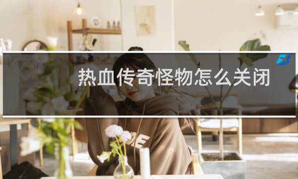 热血传奇怪物怎么关闭