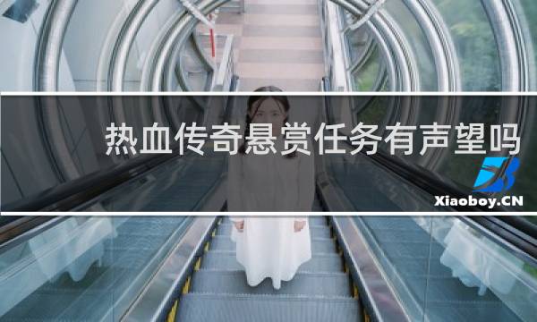 热血传奇悬赏任务有声望吗