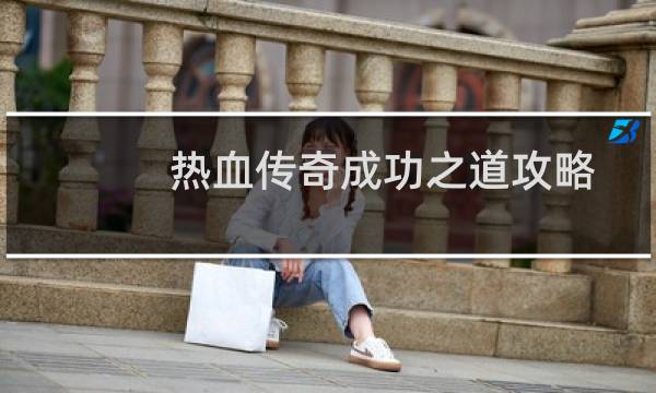 热血传奇成功之道攻略