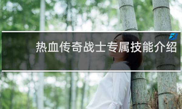 热血传奇战士专属技能介绍