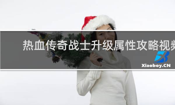 热血传奇战士升级属性攻略视频