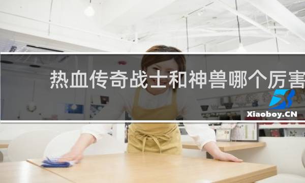 热血传奇战士和神兽哪个厉害