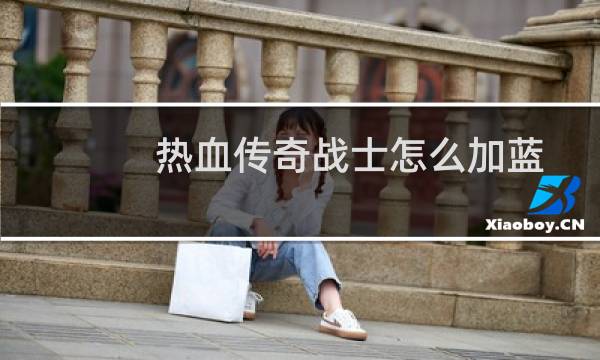 热血传奇战士怎么加蓝