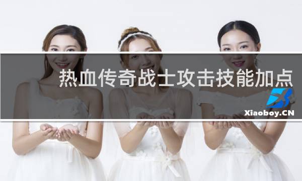 热血传奇战士攻击技能加点