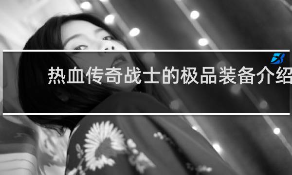 热血传奇战士的极品装备介绍