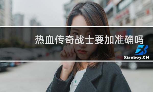 热血传奇战士要加准确吗