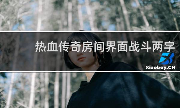 热血传奇房间界面战斗两字