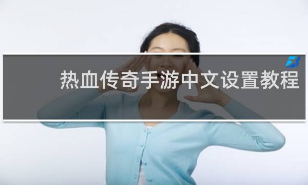 热血传奇手游中文设置教程