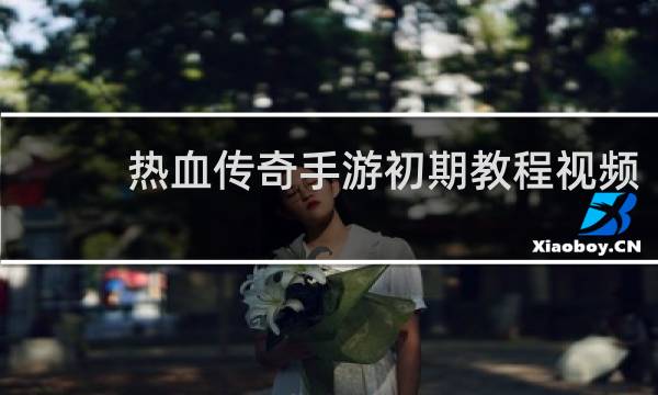 热血传奇手游初期教程视频