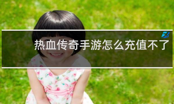 热血传奇手游怎么充值不了