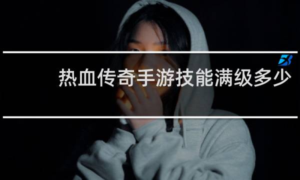 热血传奇手游技能满级多少