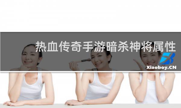 热血传奇手游暗杀神将属性