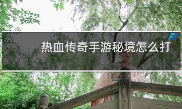 热血传奇手游秘境怎么打