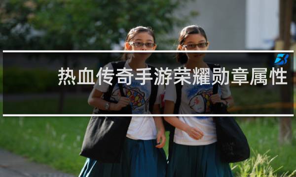 热血传奇手游荣耀勋章属性