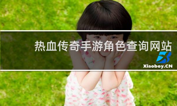 热血传奇手游角色查询网站