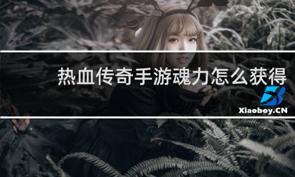 热血传奇手游魂力怎么获得