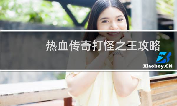 热血传奇打怪之王攻略