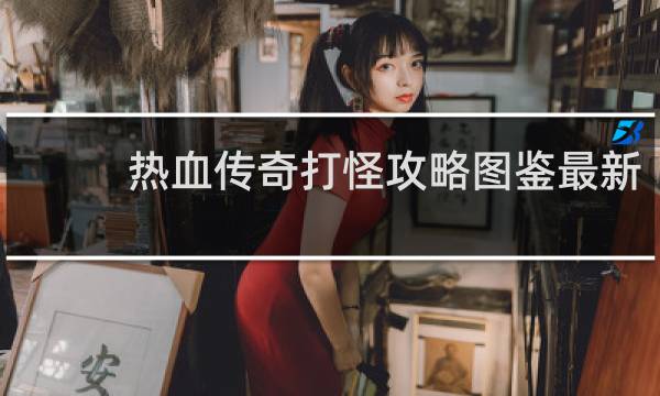 热血传奇打怪攻略图鉴最新