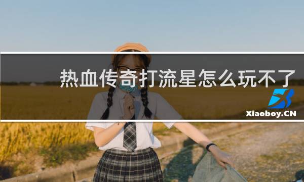 热血传奇打流星怎么玩不了