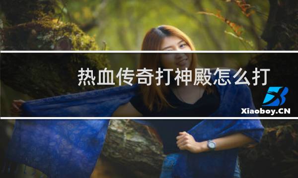 热血传奇打神殿怎么打