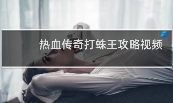 热血传奇打蛛王攻略视频