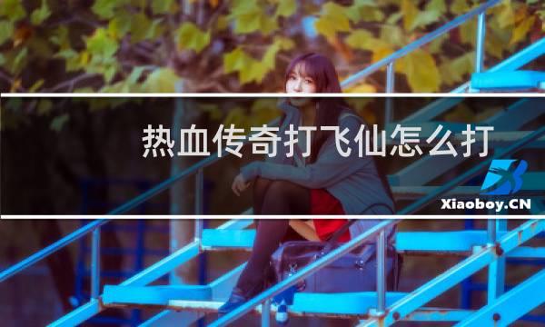 热血传奇打飞仙怎么打