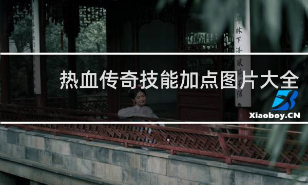 热血传奇技能加点图片大全