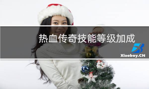 热血传奇技能等级加成
