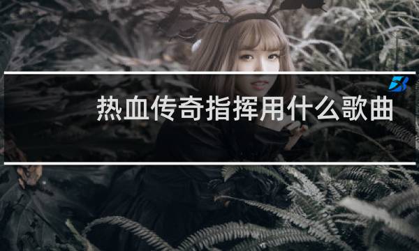 热血传奇指挥用什么歌曲