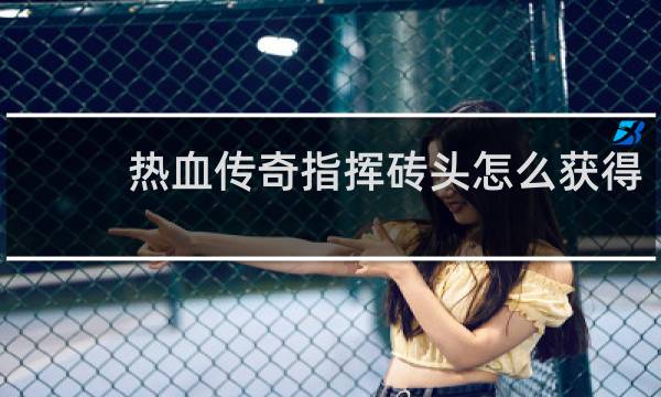 热血传奇指挥砖头怎么获得