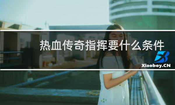 热血传奇指挥要什么条件