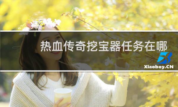 热血传奇挖宝器任务在哪