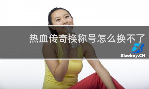 热血传奇换称号怎么换不了