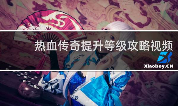 热血传奇提升等级攻略视频