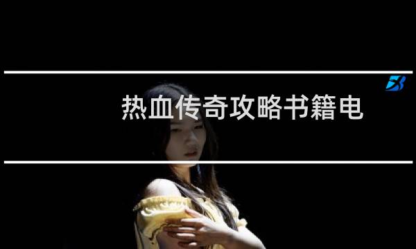 热血传奇攻略书籍电