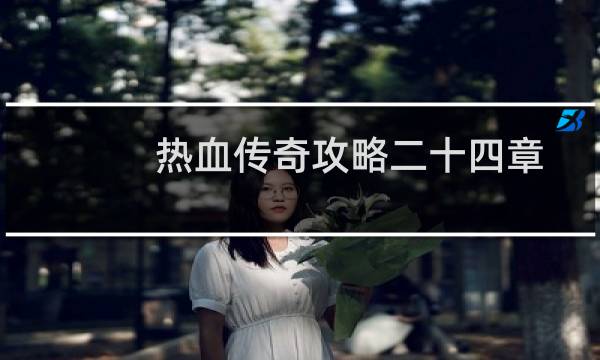 热血传奇攻略二十四章