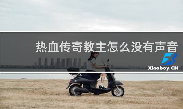 热血传奇教主怎么没有声音