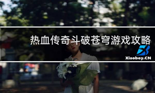 热血传奇斗破苍穹游戏攻略