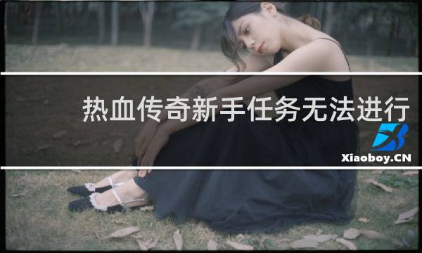 热血传奇新手任务无法进行