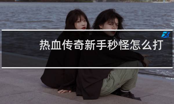 热血传奇新手秒怪怎么打