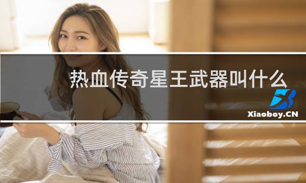 热血传奇星王武器叫什么