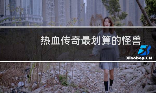 热血传奇最划算的怪兽