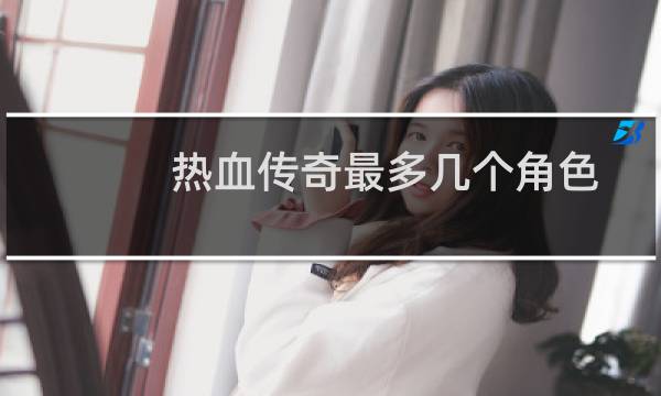 热血传奇最多几个角色