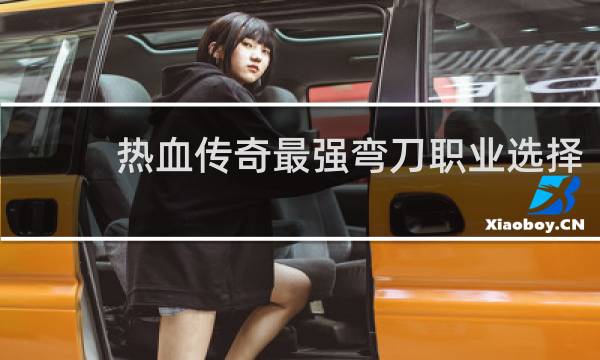 热血传奇最强弯刀职业选择