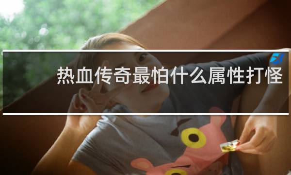 热血传奇最怕什么属性打怪
